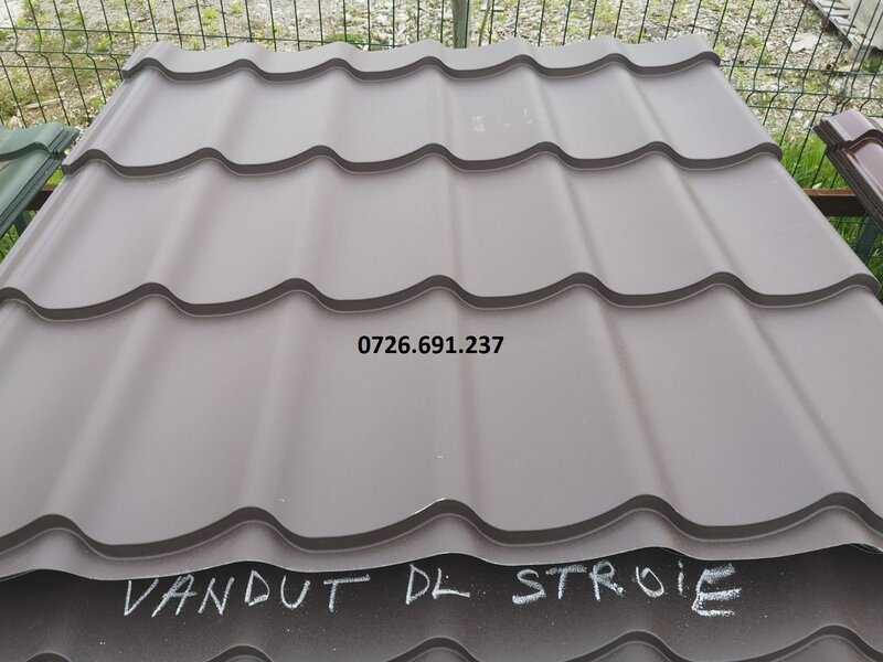 Promotie tabla cutata si tigla metalica 0.30mm-0.50mm grosime
