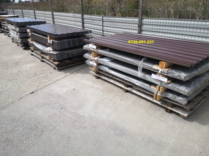 Promotie tabla cutata si tigla metalica 0.30mm-0.50mm grosime